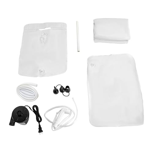 Medical Inflatable Bathtub Portable Bed Electric air Pump Water Bag air Cushion Next to The Bathtub Suitable for Disabled, Elderly, bedridden Patients, Elderly, Disabled People