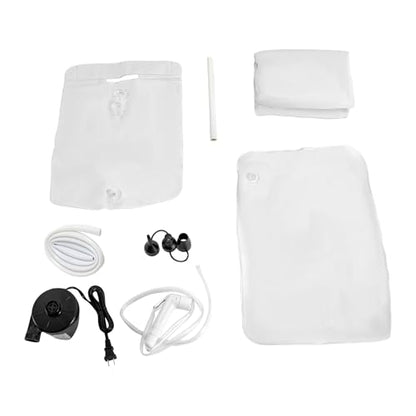 Medical Inflatable Bathtub Portable Bed Electric air Pump Water Bag air Cushion Next to The Bathtub Suitable for Disabled, Elderly, bedridden Patients, Elderly, Disabled People
