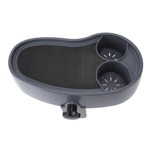 Hot Tub Tray Adjustable Cup Holder Set, Plastic Hot Tub Side Table 2 Pack 15.7 X 7.9 X 6.9 in, Anti Slip Design for Drinks Books Snacks in Bathtub Pool Spa