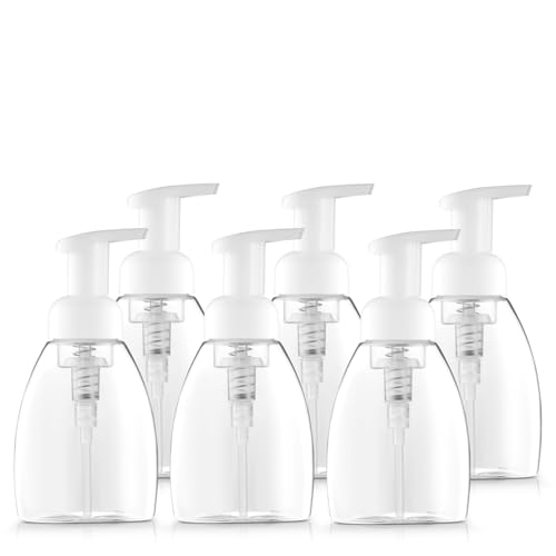 Bar5F 6pPack Foaming Soap Dispenser Pump Bottle for Dr. Bronner's Castile Liquid Soap 8.5-Ounce - size: 6-Pack