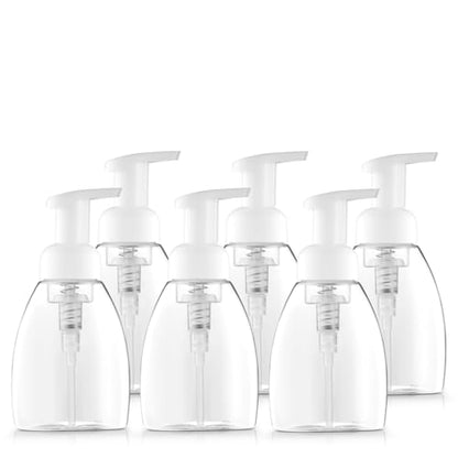 Bar5F 6pPack Foaming Soap Dispenser Pump Bottle for Dr. Bronner's Castile Liquid Soap 8.5-Ounce - size: 6-Pack