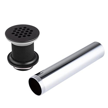 Grid Drain Strainer Assembly Without Overflow for Bathroom Sink, C.O. Plug Grid Lavatory Drain, Bathroom Sink Grid Strainer by Artiwell, Oil Rubbed Bronze - color: Oil Rubbed Bronze, style: Without Overflow