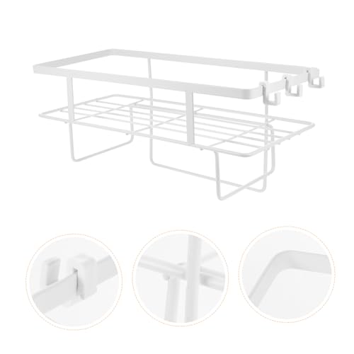 ULTECHNOVO Toilet Shelf Over The Toilet Shelf Bathroom Rack Iron Organizer Easy Install