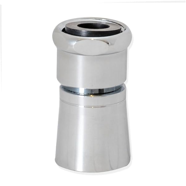 EZ-FLO 15023 Water-Saving Shower Head without Shut-Off, 1/2 inch FIP, Chrome - style: Adjustable