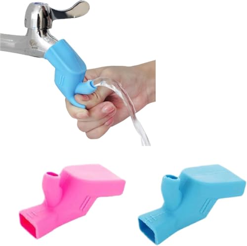 4Pcs Faucet Water Tap Extender, Multicolor Sink Spout Extension for Bathroom and Kitchen