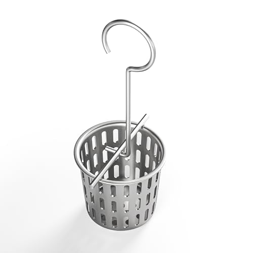 Hair Catcher Hair Strainer, 304 Stainless Steel Filter | w/Stainless Drain Key Lifting Hook, Hair and Debris Trap for Bernkot Square Linear Shower Drain