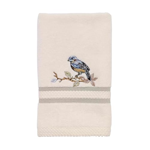Avanti Linens - Fingertip Towel, 100% Soft & Absorbent Cotton Towel, Nature-Inspired Home Decor (Love Nest )