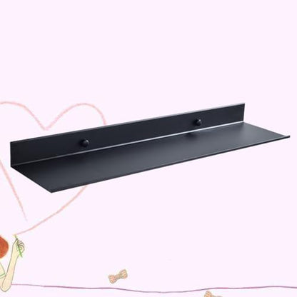MAGICLULU Black Over-the-Toilet Storage Rack Bathroom Shelf Wall Mount Rustproof Floating Shelves Space-Saving Shelving