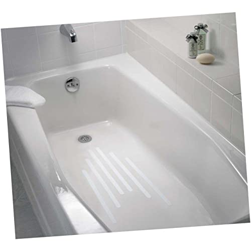 36pcs Non Slip Bath Safety Stickers Transparent Adhesive Treads for Bathtubs Showers Stairs Floors Skid Strips - size: 36 Pcs