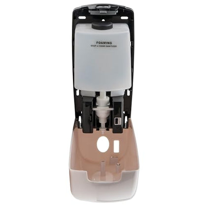 Winco 1000ml White Pur-Clean Automatic Foam Soap Dispenser | Automatic dispensing, Adjustable settings, Refillable chamber, Easy mounting - color: White, style: Auto Foam
