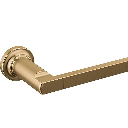 DELTA Faucet 78908-CZ Tetra 8 in. Hand Towel Bar Bath Hardware Accessory in Champagne Bronze (Pack of 3) - color: Champagne Bronze, size: 8 inch (Pack of 3)