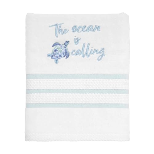 Avanti Linens - Hand Towel, Soft & Absorbent Bathroom Essentials, Sealife Home Decor (Ocean Friends Collection) - size: Hand Towel