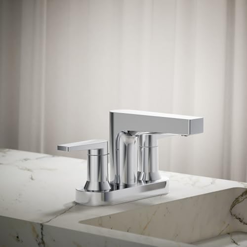 Kohler 97031-4-BN Taut® Centerset Bathroom Sink Faucet, 1.2 gpm, Vibrant Brushed Nickel - color: Vibrant Brushed Nickel