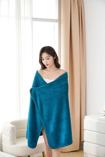 Ultra Soft Pack 550 GSM Thickened Towel Set Super Absorbent, Applicable Shower Towel for Bathroom Spa Gym Hotel Yoga (Emerald Green, 3Piece) - color: Emerald Green