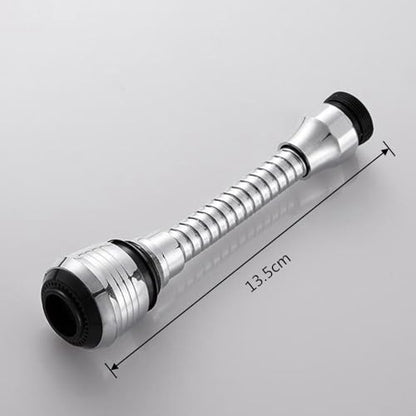 2Pcs Kitchen Faucet Extender Universal Faucet Spray Head 360° Swivel Adjustable Nozzle Spout for Bathroom Kitchen Tap Nozzle Filter Adapter