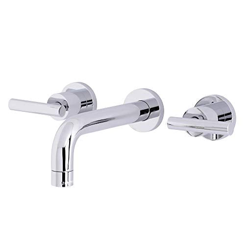 Kingston KS8121CML Wall Mount Bathroom Faucet, Polished Chrome - color: Polished Chrome