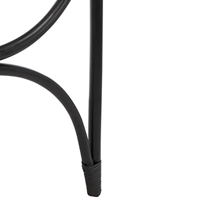 SAFAVIEH Home Collection Kino Black Solid Wood 3-Tier Leaning Towel Hanger (Fully Assembled) - color: Black
