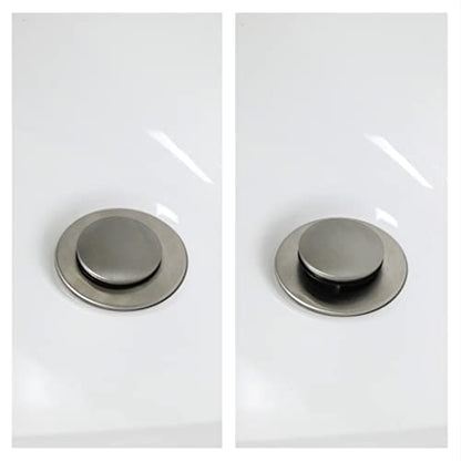 Danco Bathroom Sink Pop-Up Stopper, Brushed Nickel (11042) - color: Brushed Nickel, size: No Size