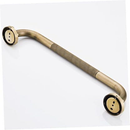 INOOMP Copper Core Bathroom Grab Bar Non-Skid Handrail Support for Bathtubs and Showers Wall-Mounted Safety Rail for Elderly and Disabled Comfortable Grip Thickened Design for Home Use