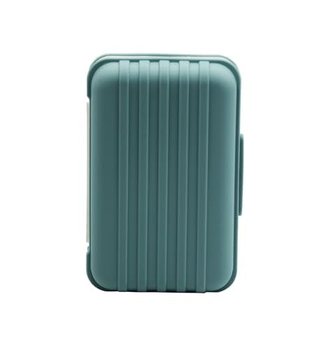 2 Pack Travel Soap Case Holder,Portable Soap Box with Draining Layer for Shower,Bathroom,Camping,Hiking,Gym - color: 2 Pack Travel Soap Case