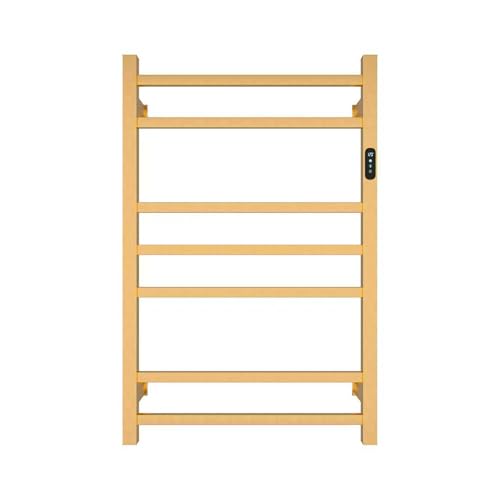 7 Bar Wall Mounted Electric Towel Warmer Racks with Timer & Temperature Multi-Level Adjustable