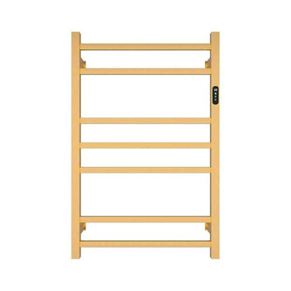 7 Bar Wall Mounted Electric Towel Warmer Racks with Timer & Temperature Multi-Level Adjustable