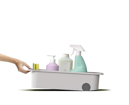 Joseph Joseph CupboardStore Easy-Access Wheeled Storage Caddy – Under-Sink Kitchen Organizer, Made from Recycled Plastic - size: Regular