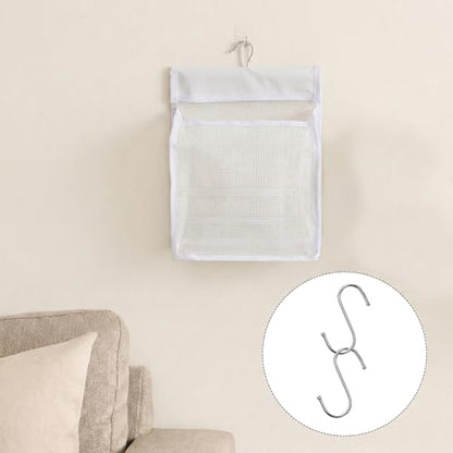 Mesh Shower Caddy Hanging, Hanging Mesh Shower Caddy Organizer, Portable Bathroom Storage Bag With Rotatable Hook For Dorm, Gym, Travel, RV And Swimming