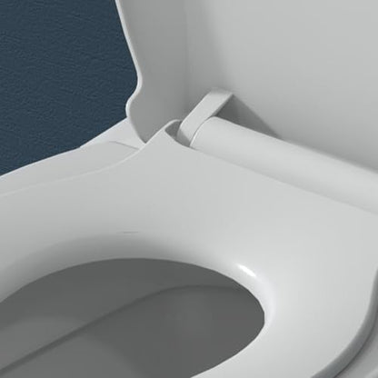 Toilet Seat Round Quick Release, Easy Installation & Release, Safe PP Material Easy Clean, Comfortable Ergonomic Design - size: Round-M03