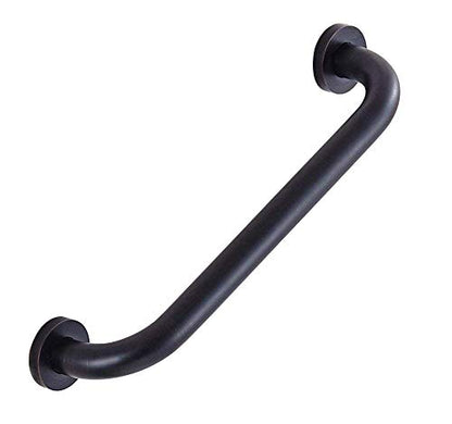 ELLO&ALLO Oil Rubbed Bronze Bathroom Shower Grab Bar, Home Care Bath Hardware (16 Inch) - color: Oil Rubbed Bronze, size: 16 Inch