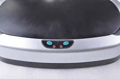 13 Gallon Kitchen Trash Can with Lid,Bathroom Motion Sensor Automatic Trash Can Touchless,Office Stainless Steel Trash Bin,50 Liter Oval Metal Garbage Can (Stainless Steel) - color: Sliver01