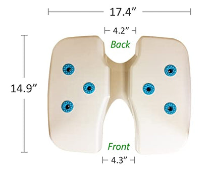 MedGear A-0271A Tool-Free DURA Hygienic Cutout Shower and Tub Assisting Bench