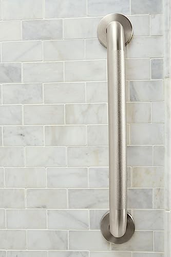 Moen R8942W Bathroom Safety 42-Inch Grab Bar with Concealed Screws, Glacier White - color: Glacier, size: 42 Inch