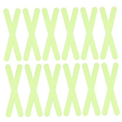 3 Sets of Luminous Bathroom Strips: Luminous Anti-Skid Shower Stickers - Waterproof Adhesive Safety Tape for Seniors Bathtub Floors