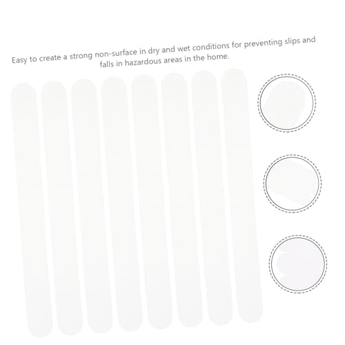 20PCS Anti-Slip Bathtub Strips Waterproof Non-Skid Tape for Bathroom Stairs High Traction Adhesive Safety Stickers Anti-Slip Stickers for Shower Room Pool