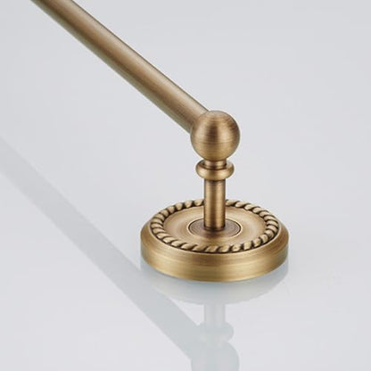 Antique Bronze Towel Rack for Bathroom Adjustable 15.5 to 27.5 Inch Towel Bar Wall Mounted - color: Towel Bar