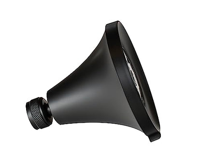 Niagara Conservation N3915MB Earth Luxe 3-Spray with 1.5 GPM 3.35-in. Wall Mount Adjustable Fixed Shower Head in Matte Black, 1-Pack | Bathroom Shower Head Sprayer with Pressure Compensation - color: Matte Black, style: 1.50 GPM