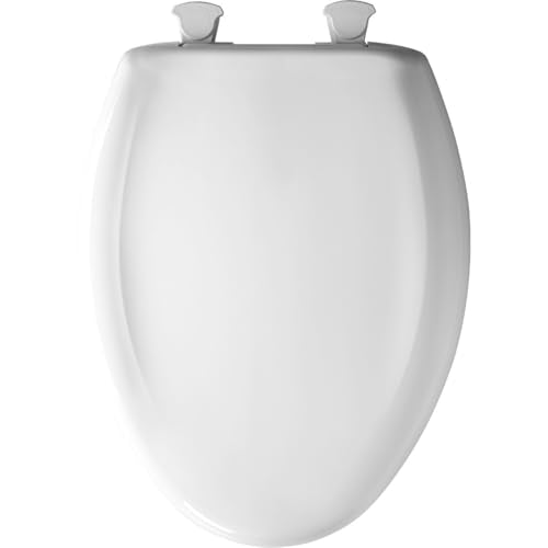 Church Seat 1200SLOWT 211 Slow Close STA-TITE Elongated Closed Front Toilet Seat in Yellow