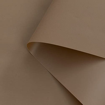 Barossa Design Brown Shower Curtain Liner Standard Size | Premium PEVA, BPA & PVC Free, No Chemical Smell, Metal Grommets, Lightweight Shower Curtain with 3 Magnets for Bathroom - color: Brown, size: 72"W x 72"L (Pack of 1)
