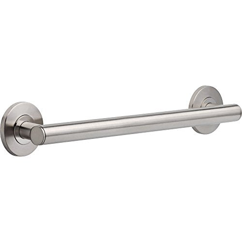 Delta Faucet 41818-SS Contemporary Grab Bar, 18-Inch, Stainless - color: Brilliance Stainless Steel, size: 18 Inch