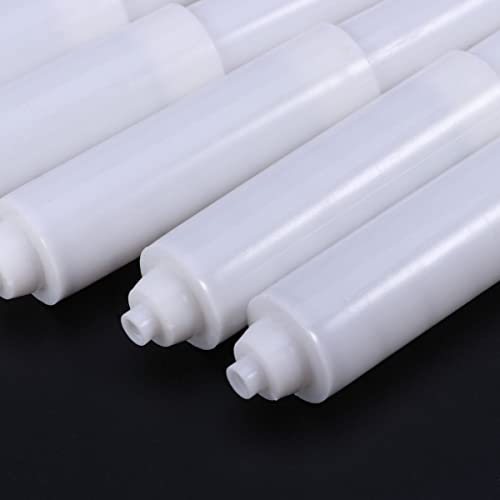 Toilet Paper Holder, 10 Pieces Toilet Paper Holder Roller Spindle Replacement Rod Plastic Spring Loaded