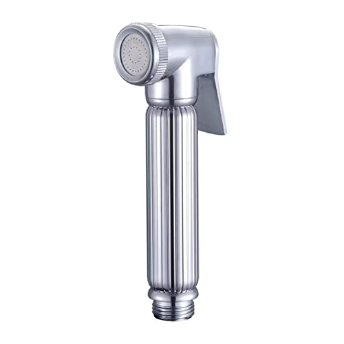 Metal Handheld Bidet Sprayer Toilet-Adjustable Water Pressure Control with Bidet Hose for Feminine Wash Bidet Faucets Sprayer for Kitchen and Toilet Cleaning