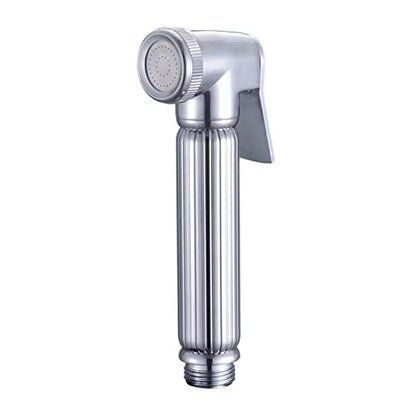 Metal Handheld Bidet Sprayer Toilet-Adjustable Water Pressure Control with Bidet Hose for Feminine Wash Bidet Faucets Sprayer for Kitchen and Toilet Cleaning