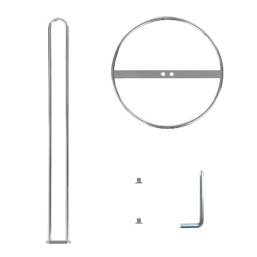 Toilet Paper Holder Stand, OBODING, Silver Freestanding Toilet Paper Holder for Storing 3 Rolls of Toilet Papers (Silver) - color: Silver