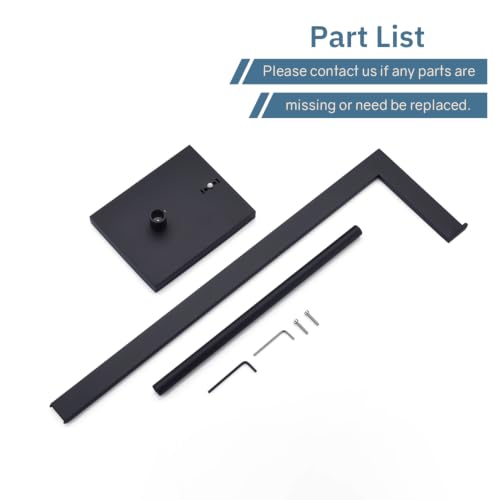 Freestanding Toilet Paper Holder with Reserve - Matte Black 304 Stainless Steel Bathroom Tissue Stand Organizer for Extra Rolls - color: Matte Black
