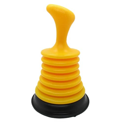 Gadgetime USA Small Sink Plunger - Mini Sink & Drain Plunger for Bathrooms, Kitchens, Sinks, Baths, Showers, RVs & Tubs - Mini Clog Remover - Heavy Duty Plumber's Plunger