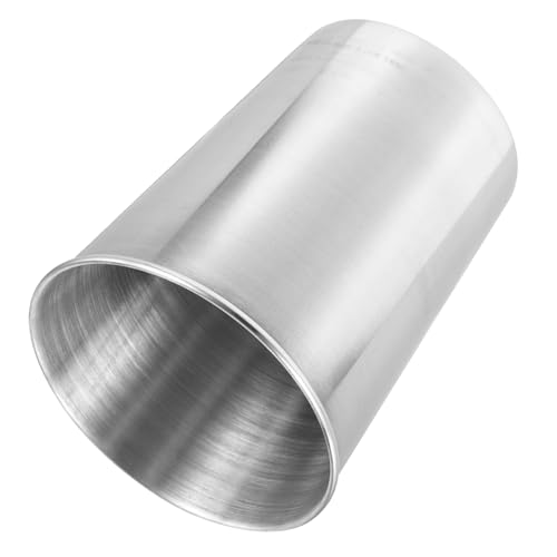 SHOWERORO Stainless Steel Water Tumbler Cup for Drinks and Mouthwash Silver Multi-use Beverage Cup Easy to Clean for Home and Travel