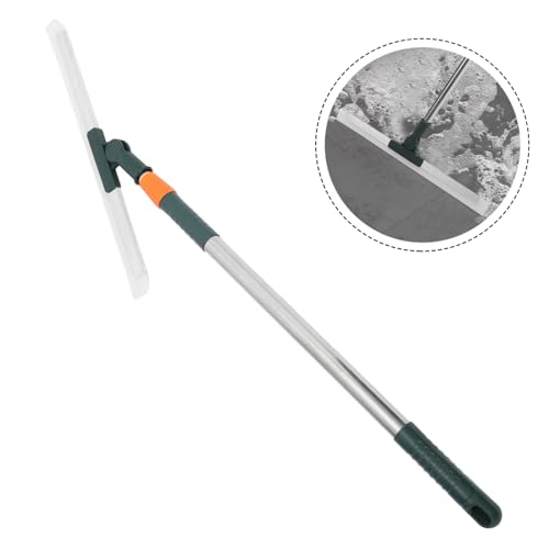 PRETYZOOM Silicone Squeegee Long Handle 36cm Adjustable Shower and Floor Cleaning Tool Waterproof and Scratch-Resistant for Bathroom Kitchen and Tile Use