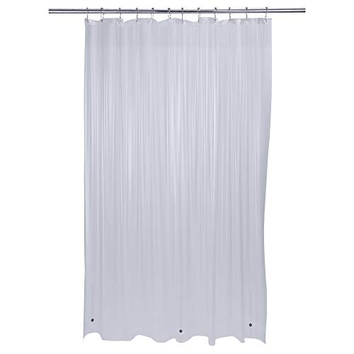 Bath Bliss Heavy Grommet Shower Liner in Clear
