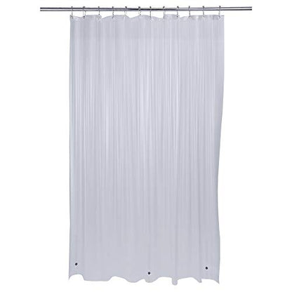 Bath Bliss Heavy Grommet Shower Liner in Clear